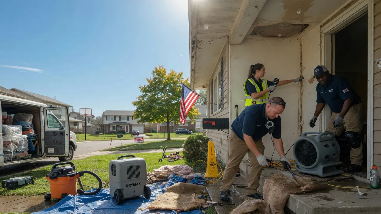 Water Damage Restoration in Mount Hope, KS near me